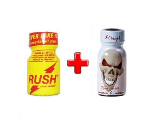 RUSH 10 МЛ + CRAZY 13 ML